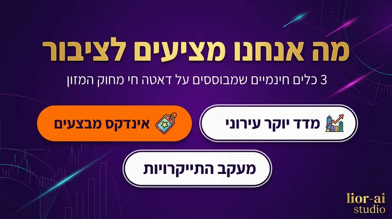 סרוק ובדוק — השוואת מחירים חיה בסופרים בדרום | lior_Ai